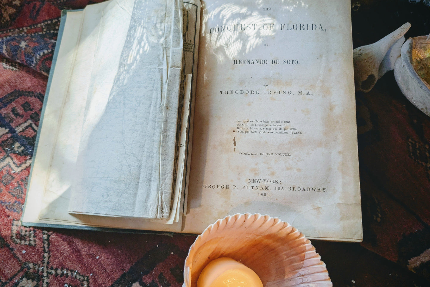 De Soto's Conquest of Florida by Theodore Irving MA