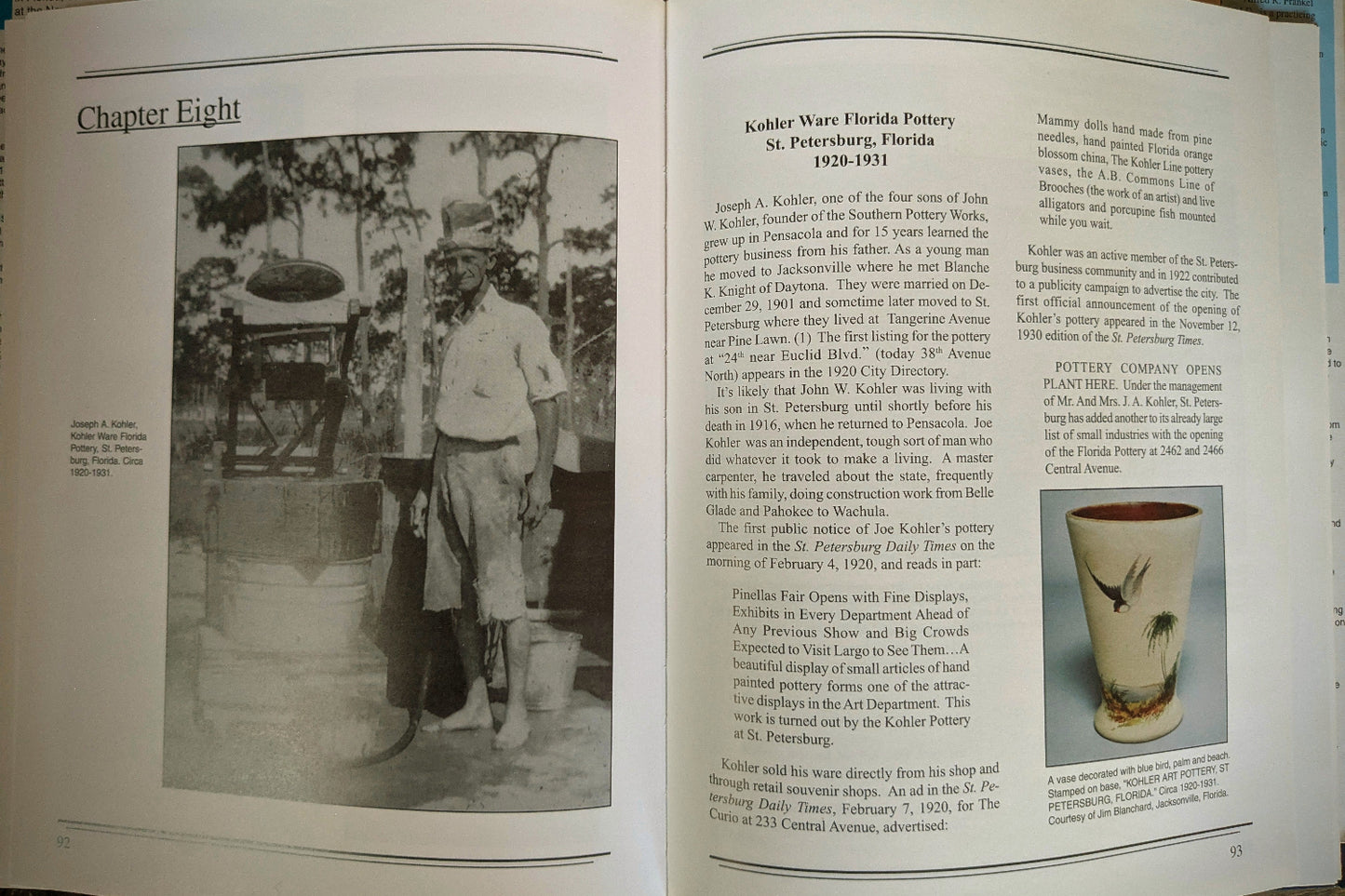 Old Florida Pottery by Alfred R Frankel MD
