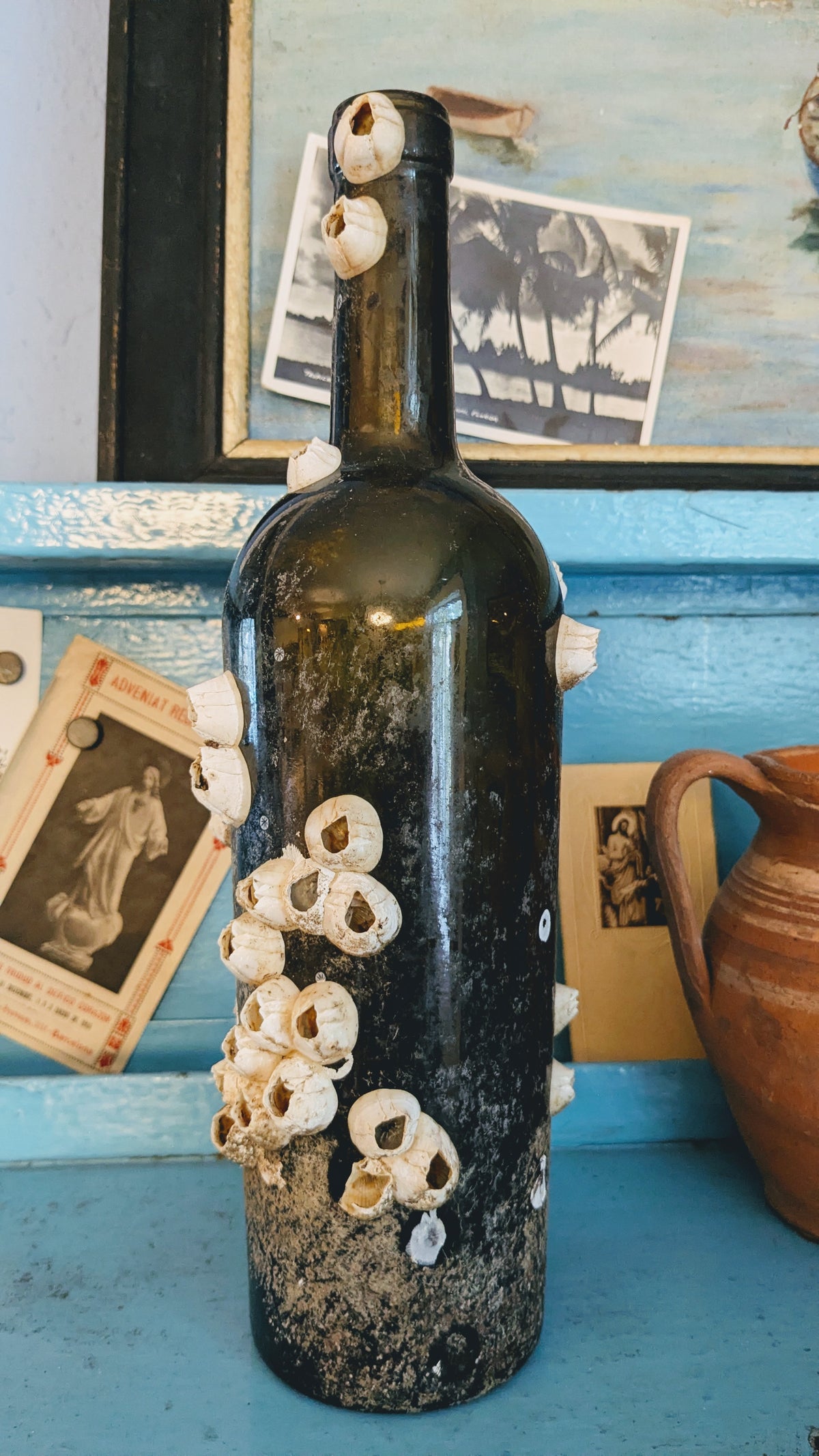 Barnacle Covered Bottle