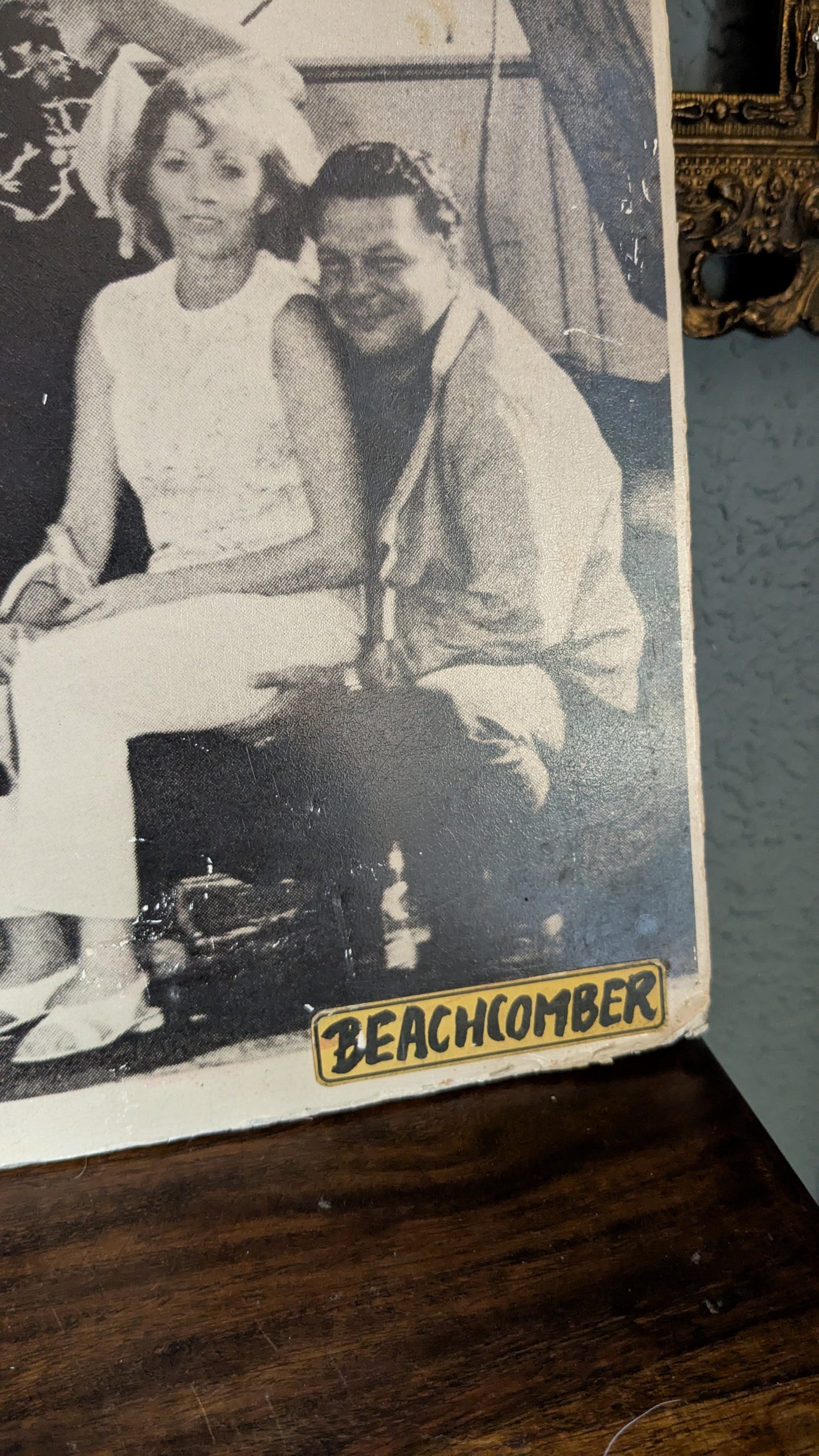 Vintage Hawaiian Fishing Photo