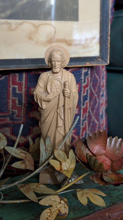 Vintage Saint Jude Statue