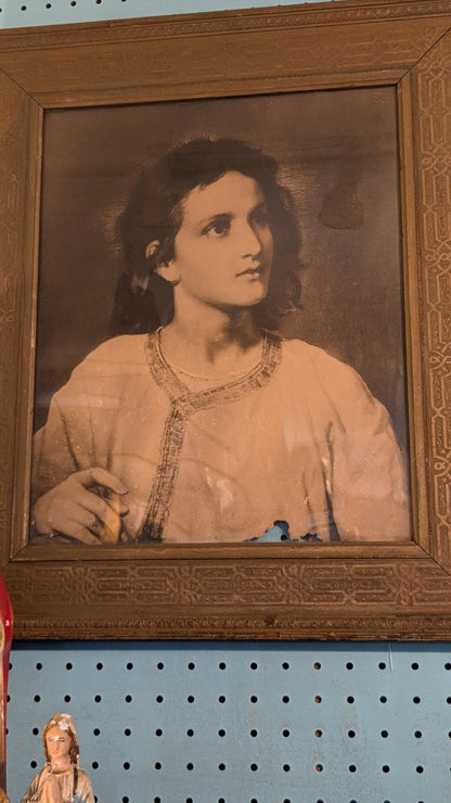 Antique Framed Print of Twelve Year Old Jesus