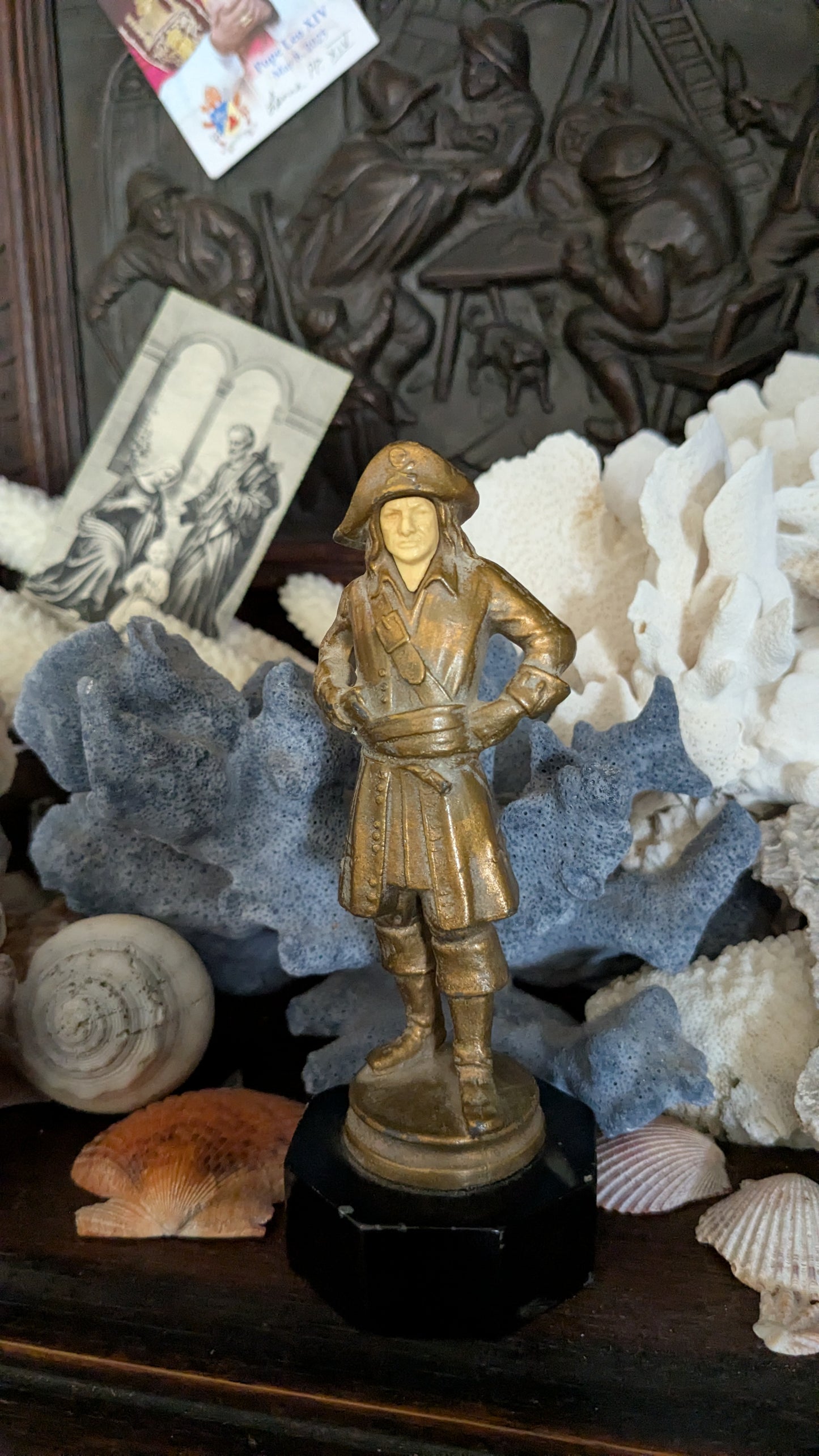 Antique Pirate Figure