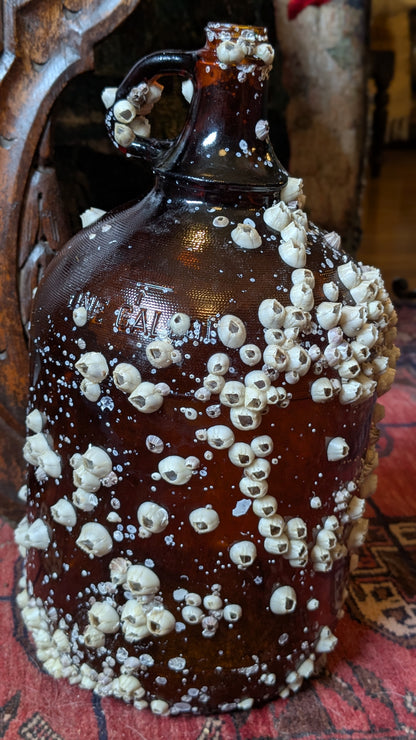 Barnacle Covered Glass Jug