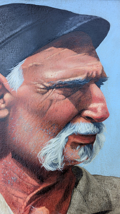 Original Acrylic Sailor Portrait