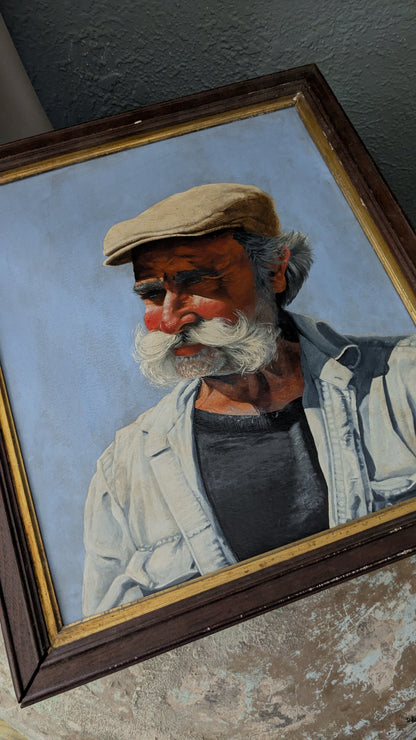 Original Fisherman Portrait Painting