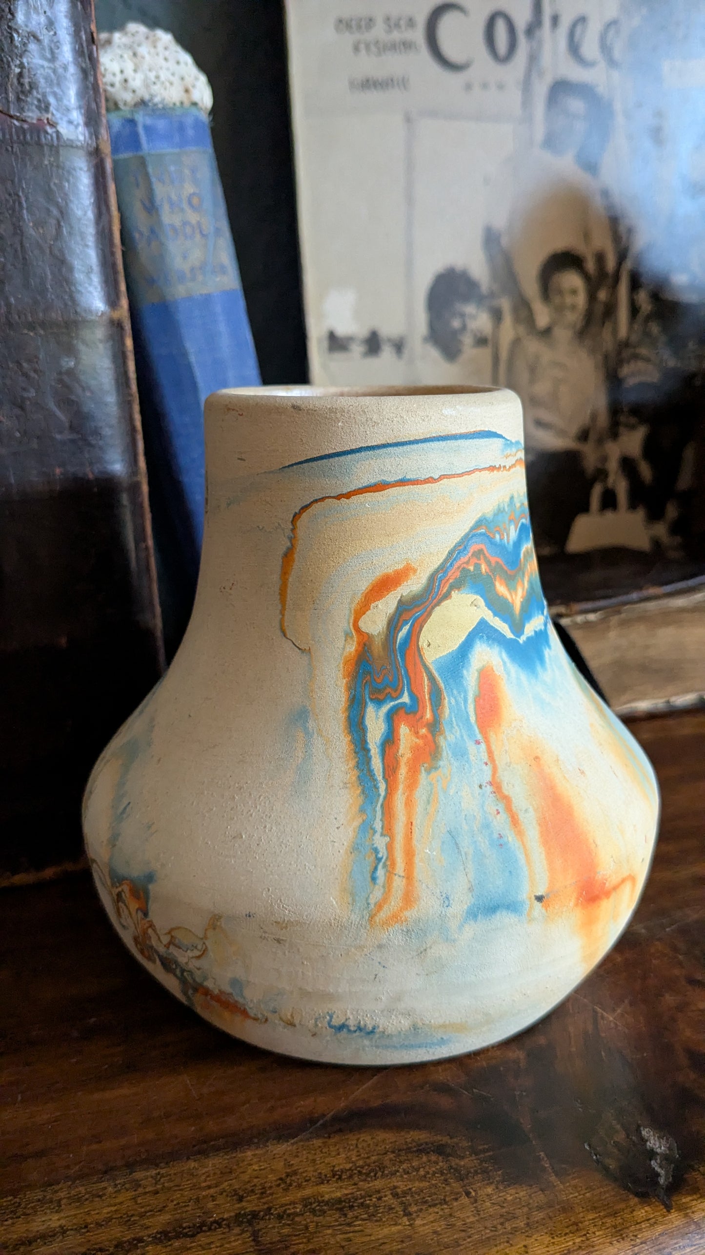 Vintage Nemadji Pottery Native American Pot