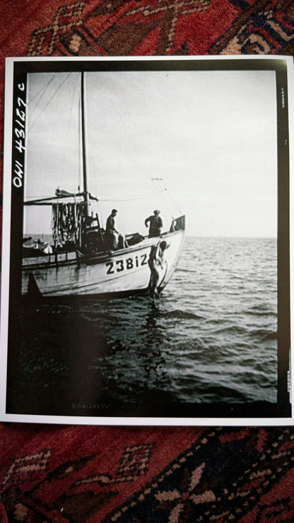 Sponge Diver and Boat