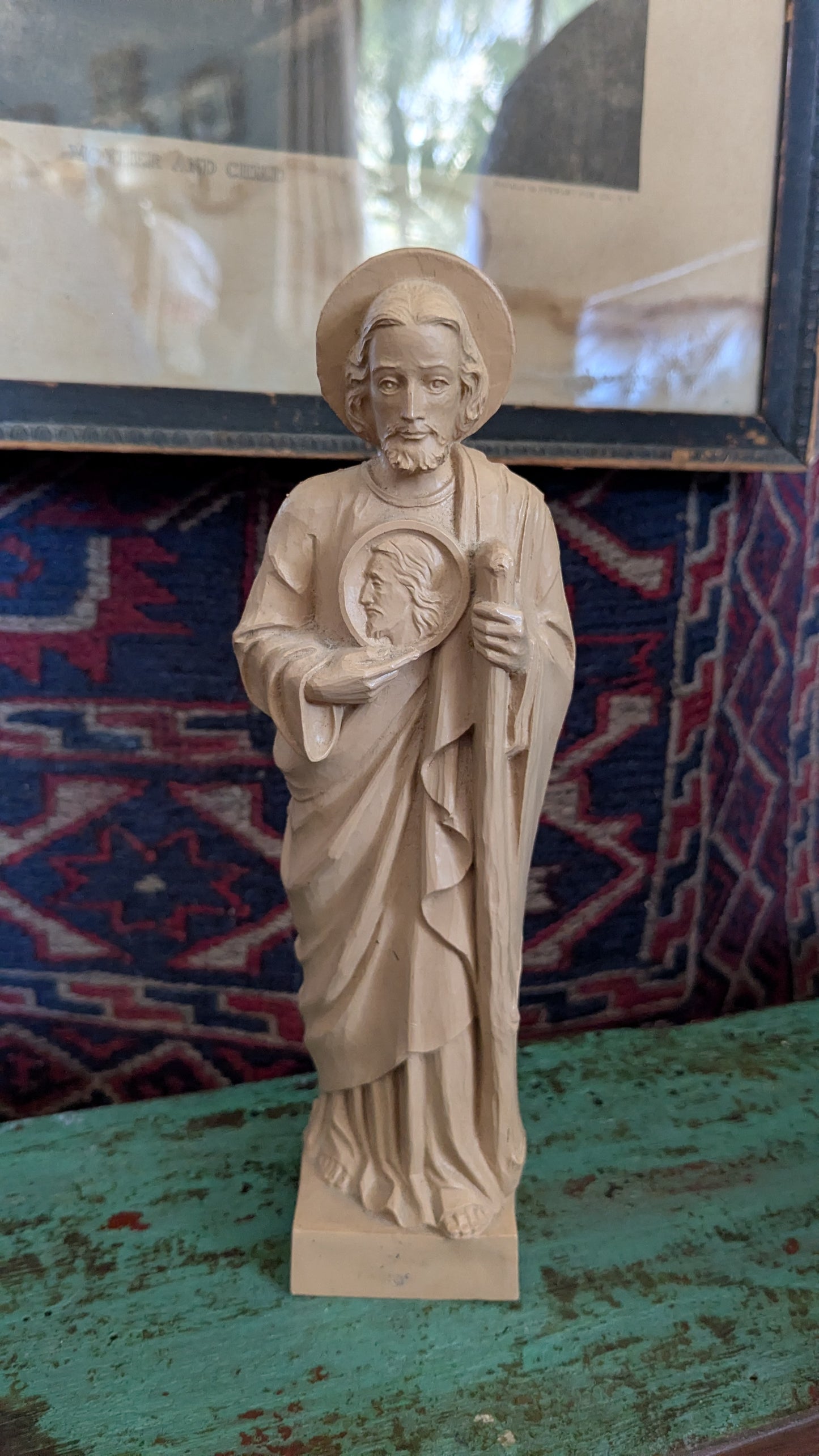 Vintage Saint Jude Statue