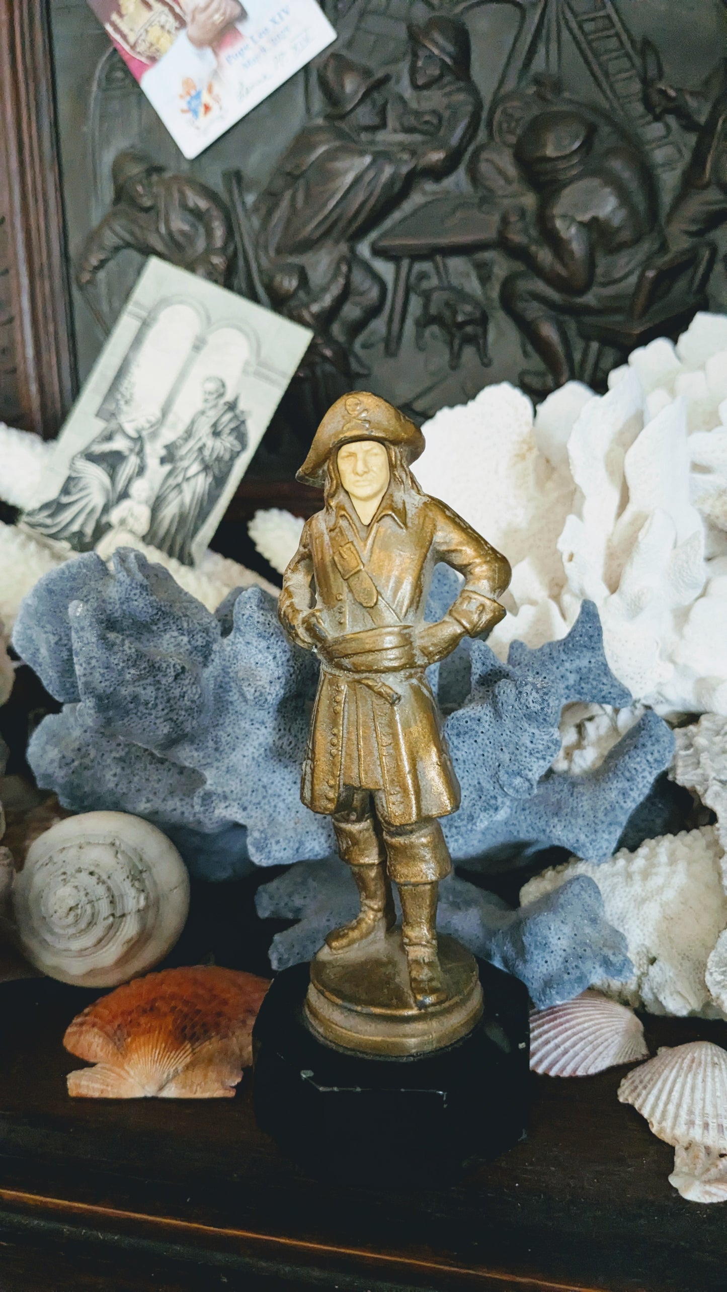 Antique Pirate Figure