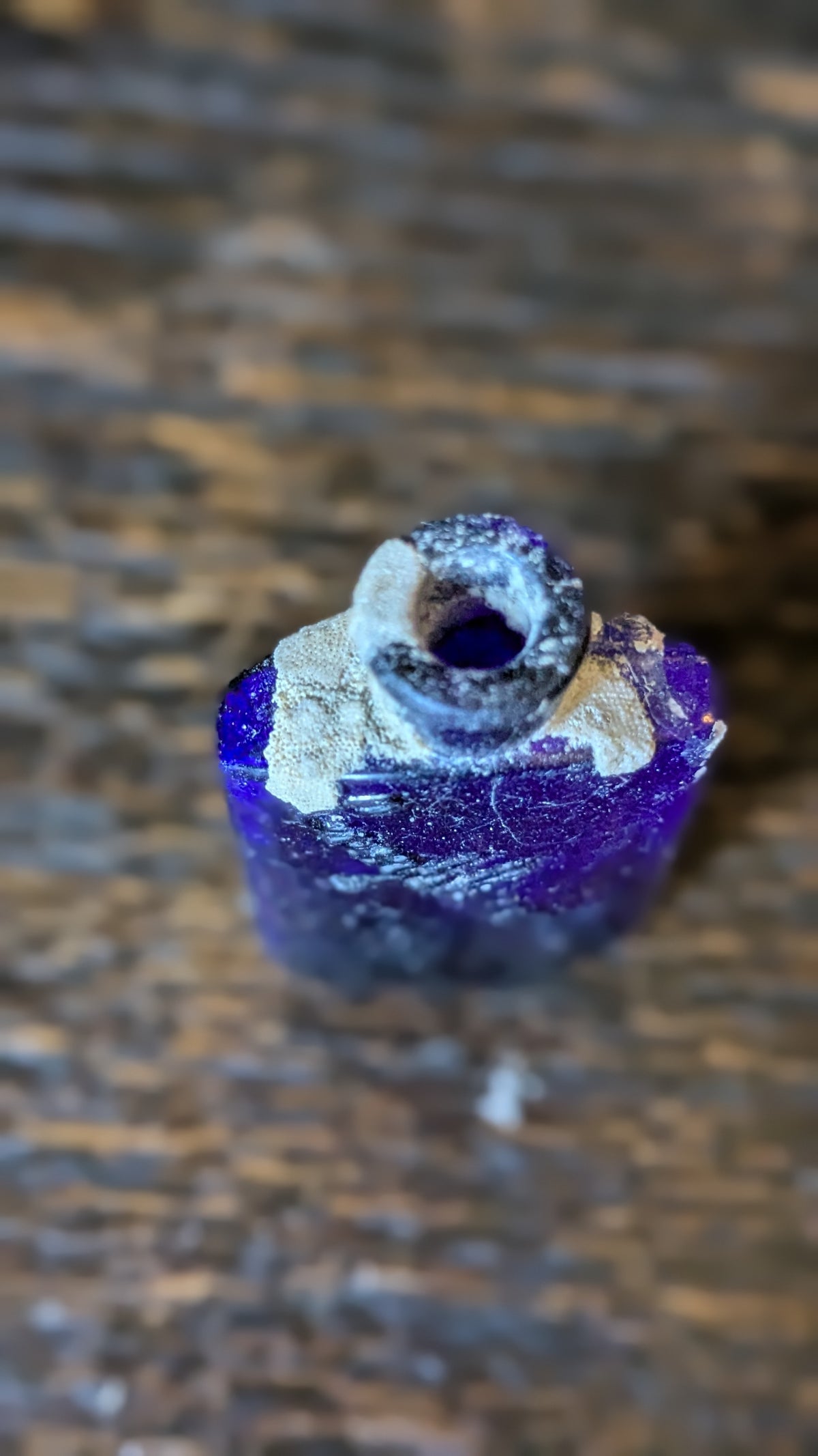 Tiny Blue Sea Tumbled Bottle