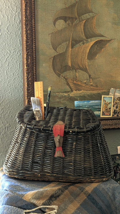 Antique Fishing Creel