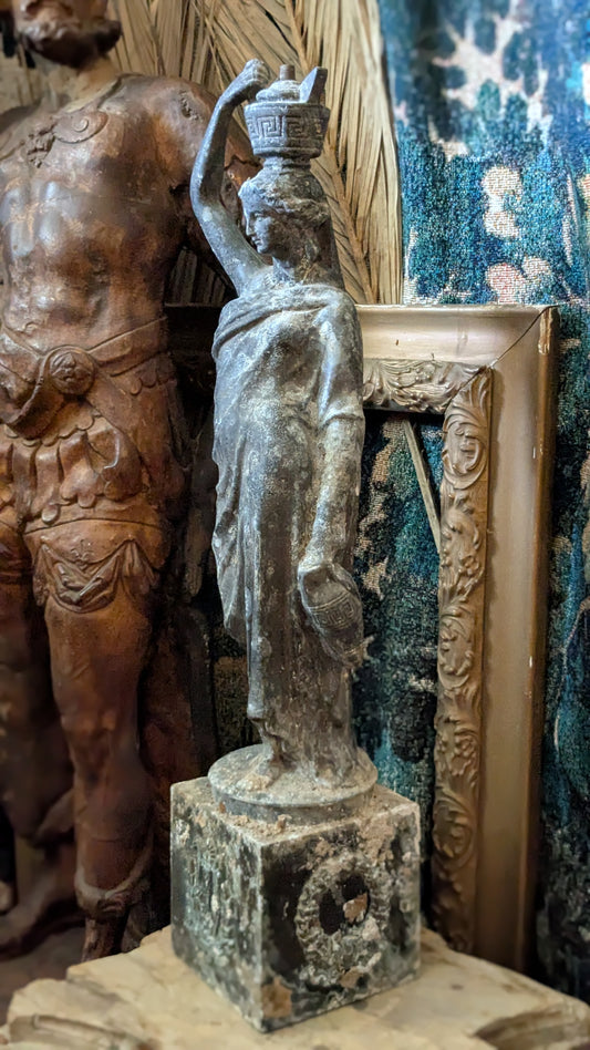 Grecian Figure Lamp Base