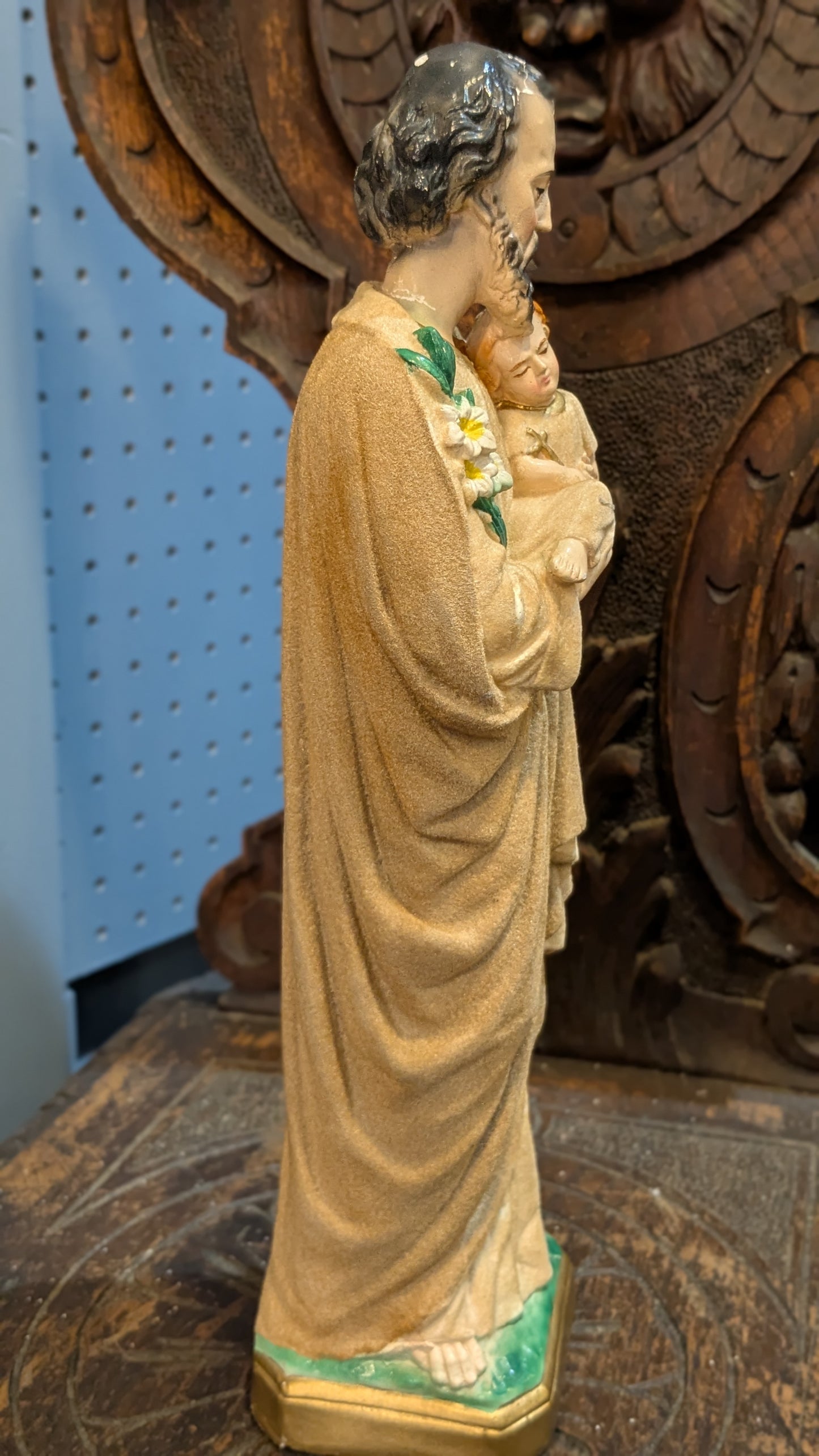 Saint Joseph and the Infant Jesus Statue