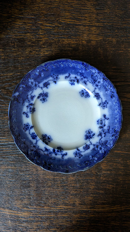 Blue and White Brunswick Plate