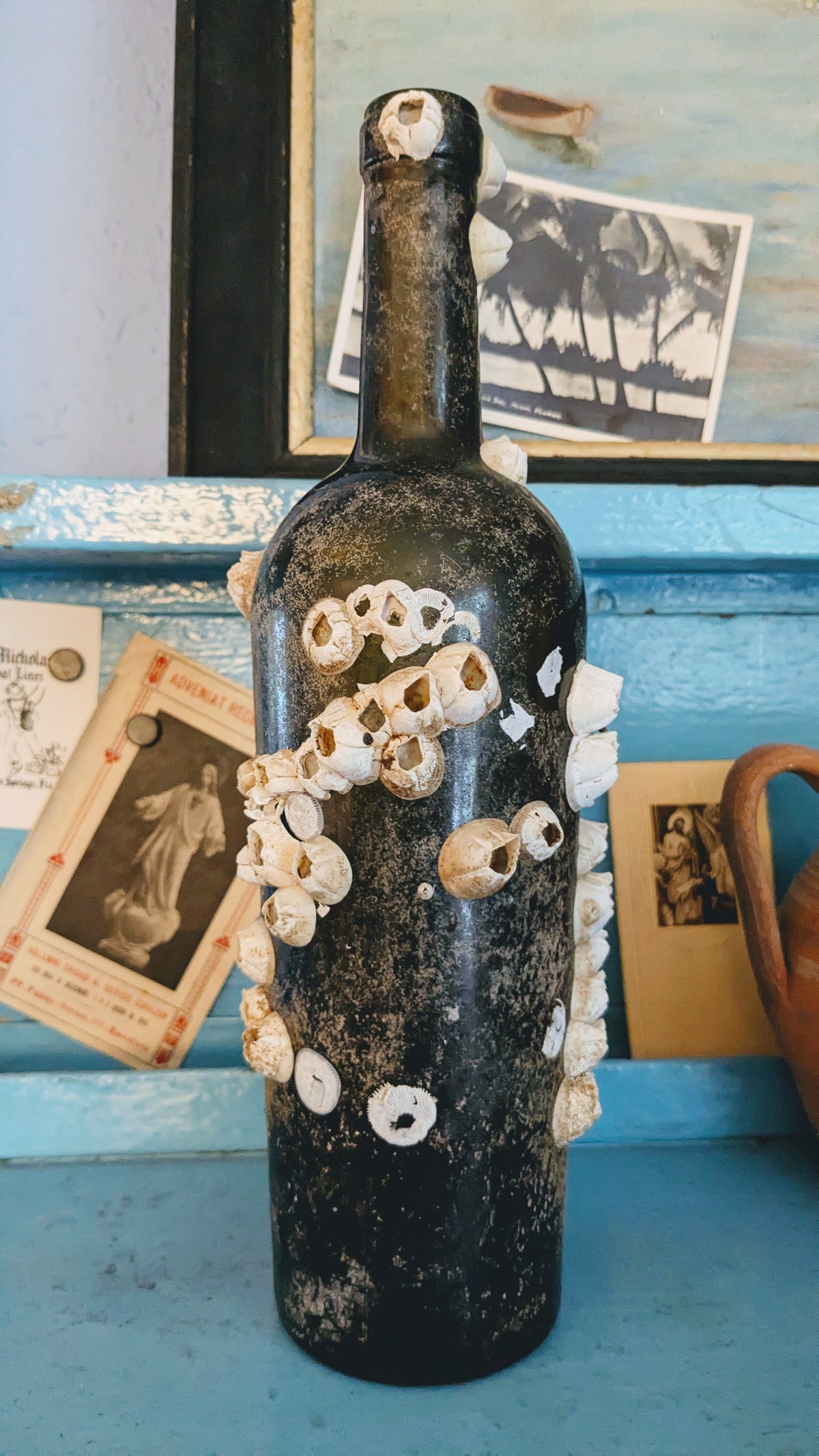 Barnacle Covered Bottle