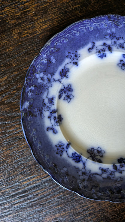 Blue and White Brunswick Plate