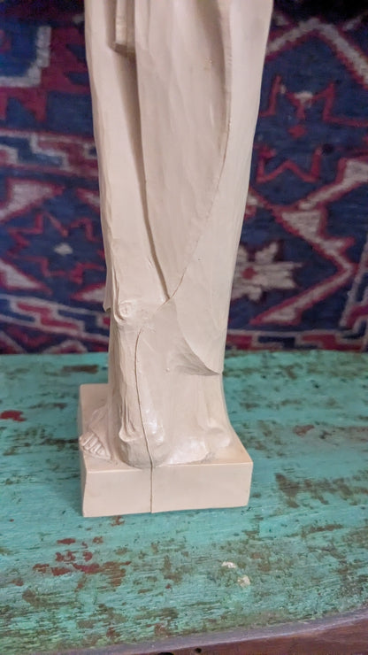 Vintage Saint Jude Statue