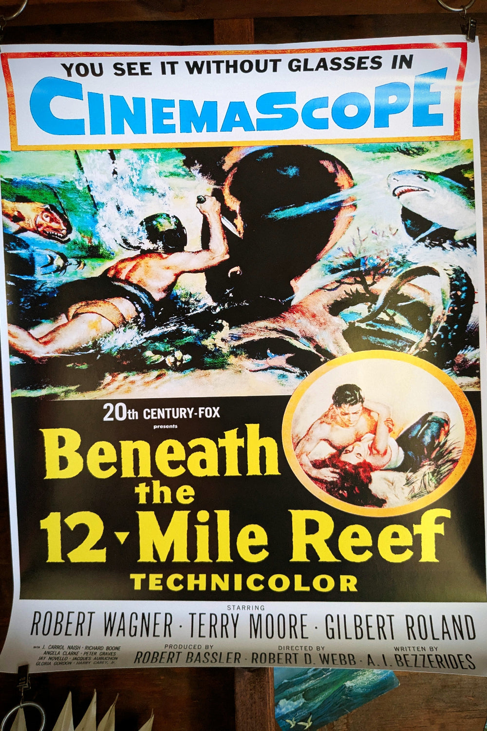 Beneath the 12-Mile Reef Poster