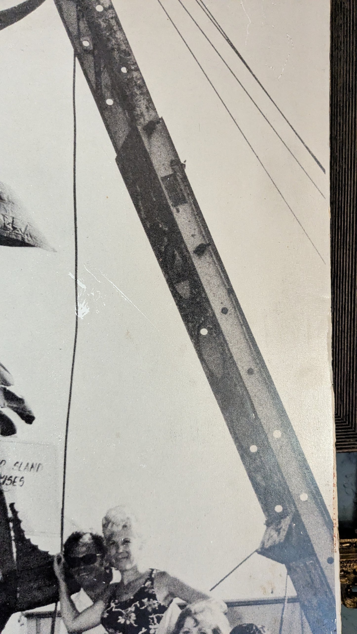 Vintage Hawaiian Fishing Photo