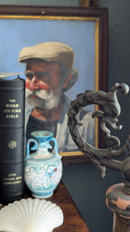 Original Fisherman Portrait Painting