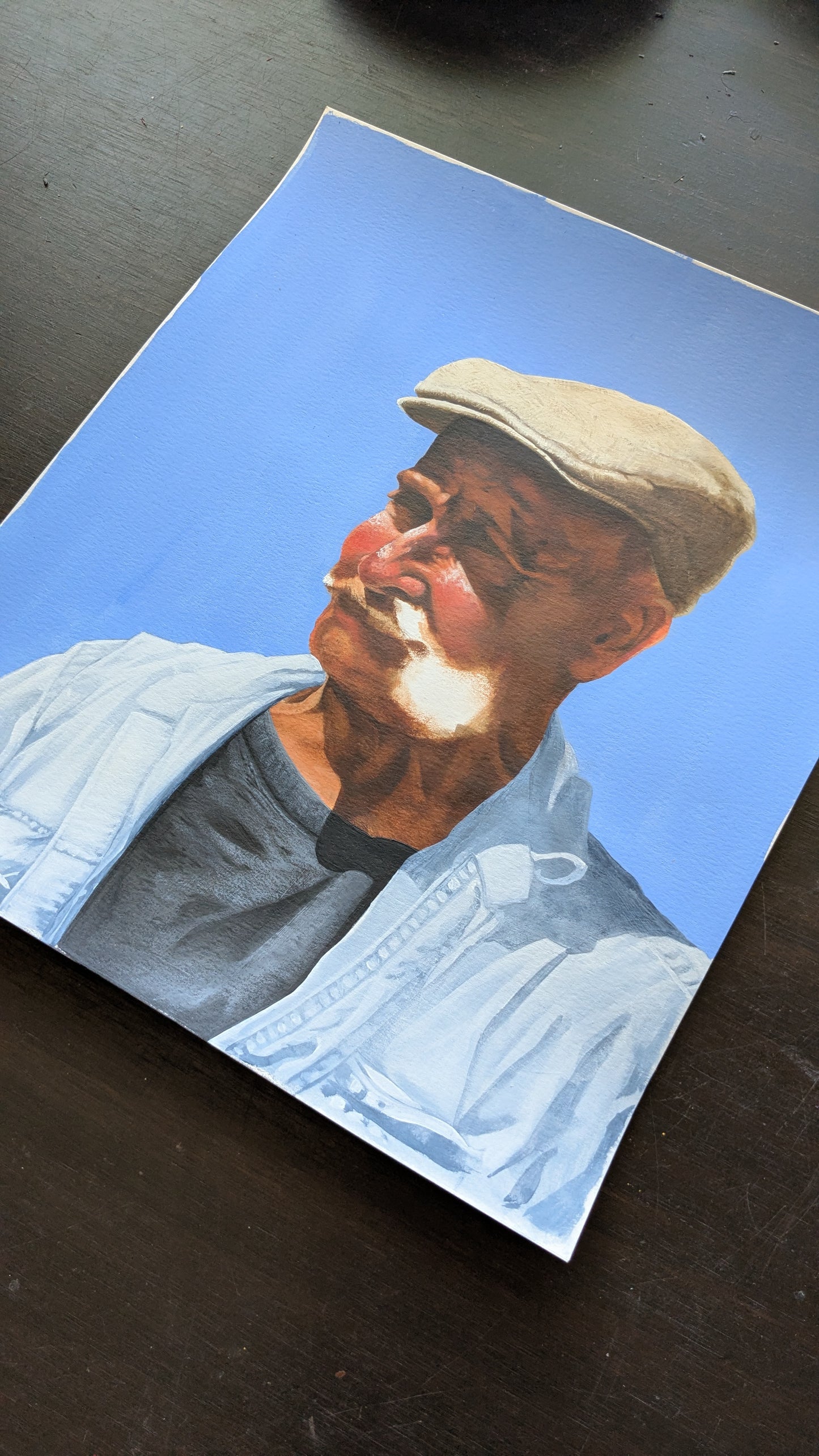 Original Fisherman Portrait Painting