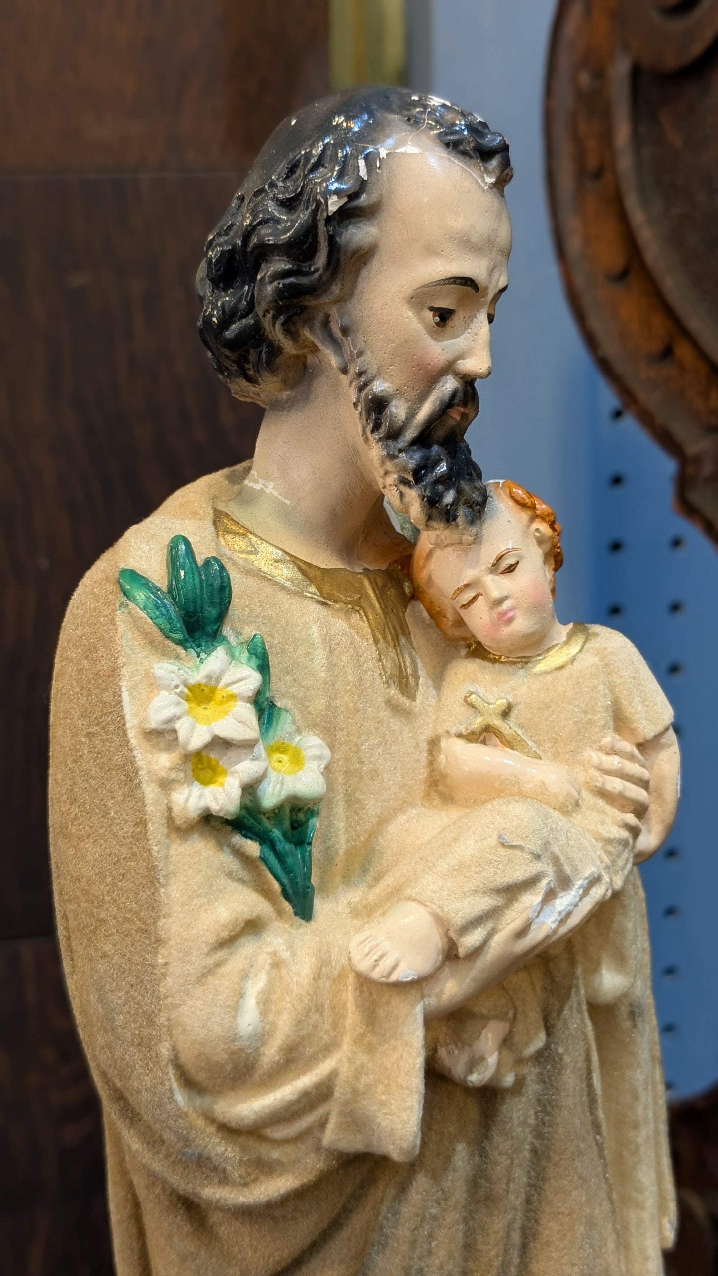 Saint Joseph and the Infant Jesus Statue