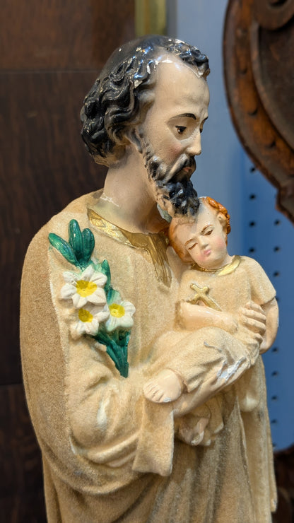 Saint Joseph and the Infant Jesus Statue