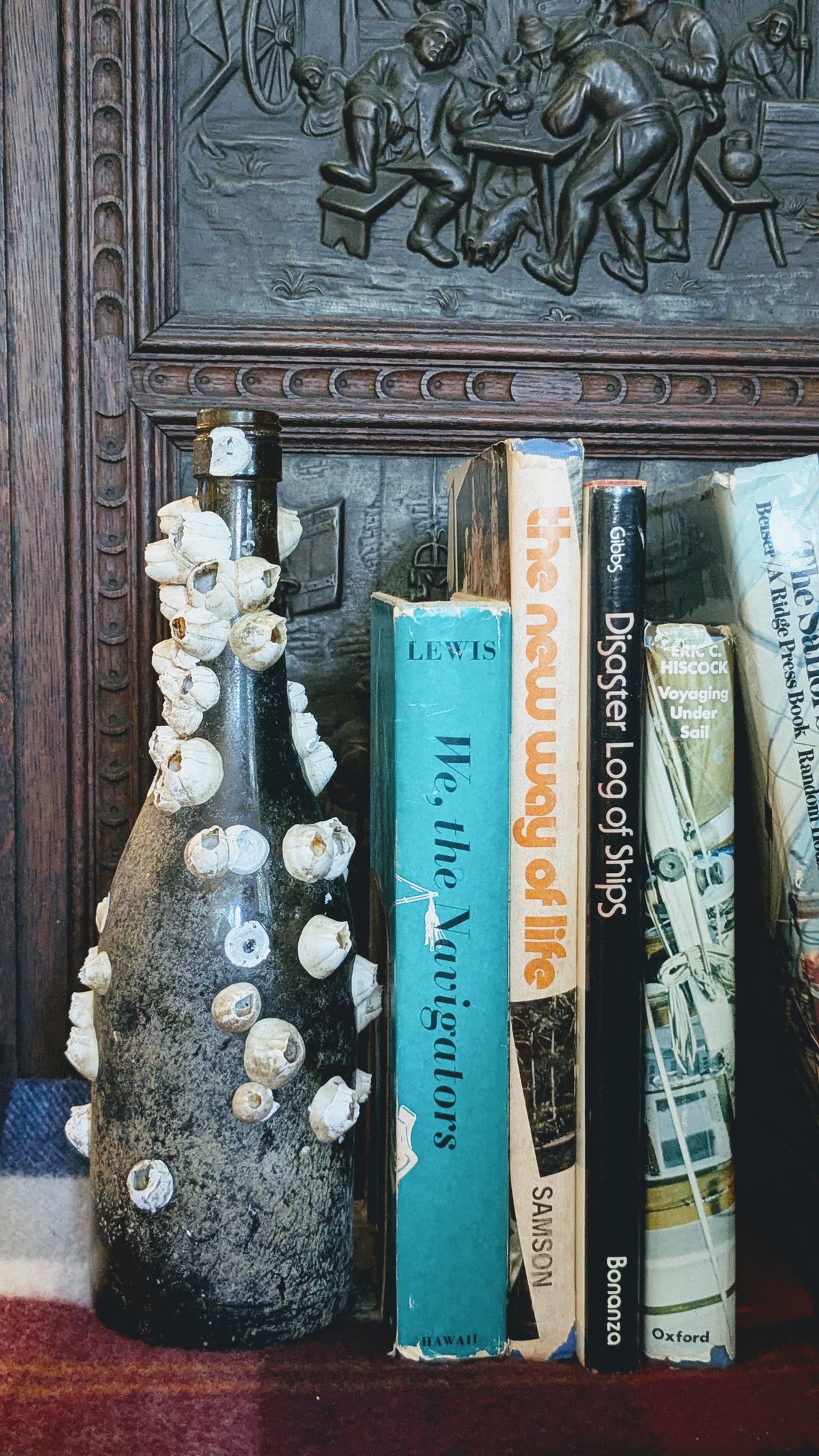 Authentic Barnacle Covered Bottle