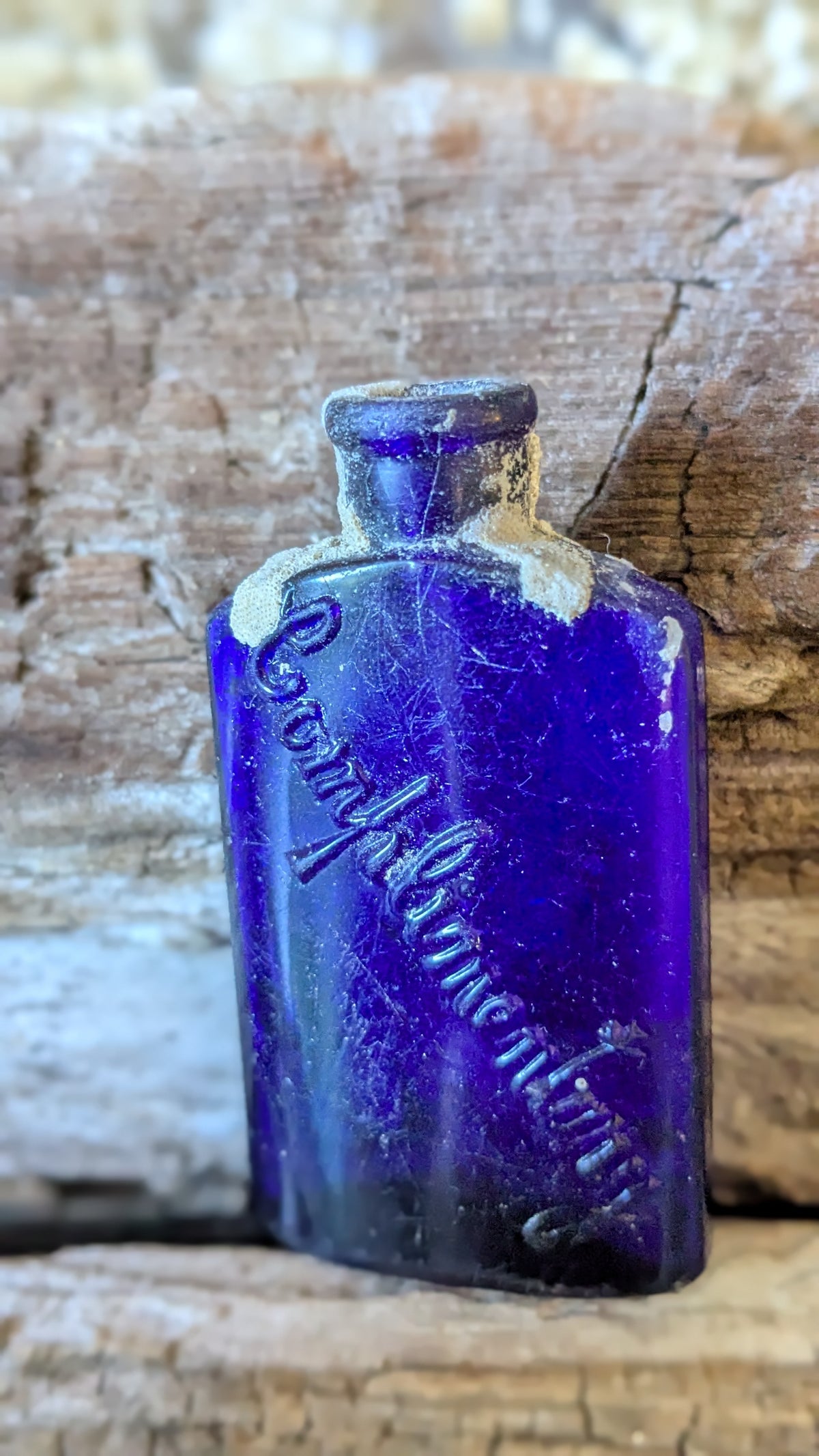 Tiny Blue Sea Tumbled Bottle