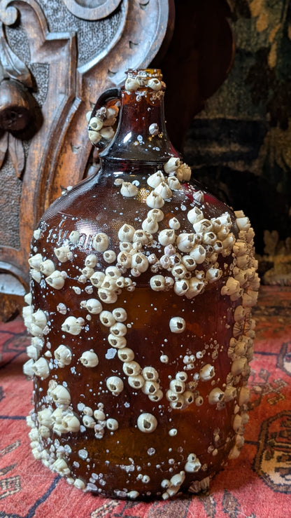 Barnacle Covered Glass Jug