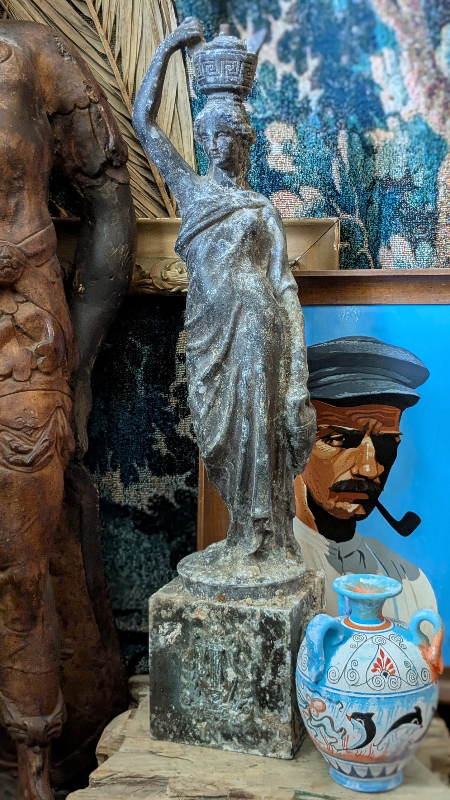 Grecian Figure Lamp Base