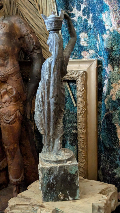 Grecian Figure Lamp Base