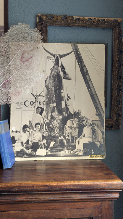 Vintage Hawaiian Fishing Photo