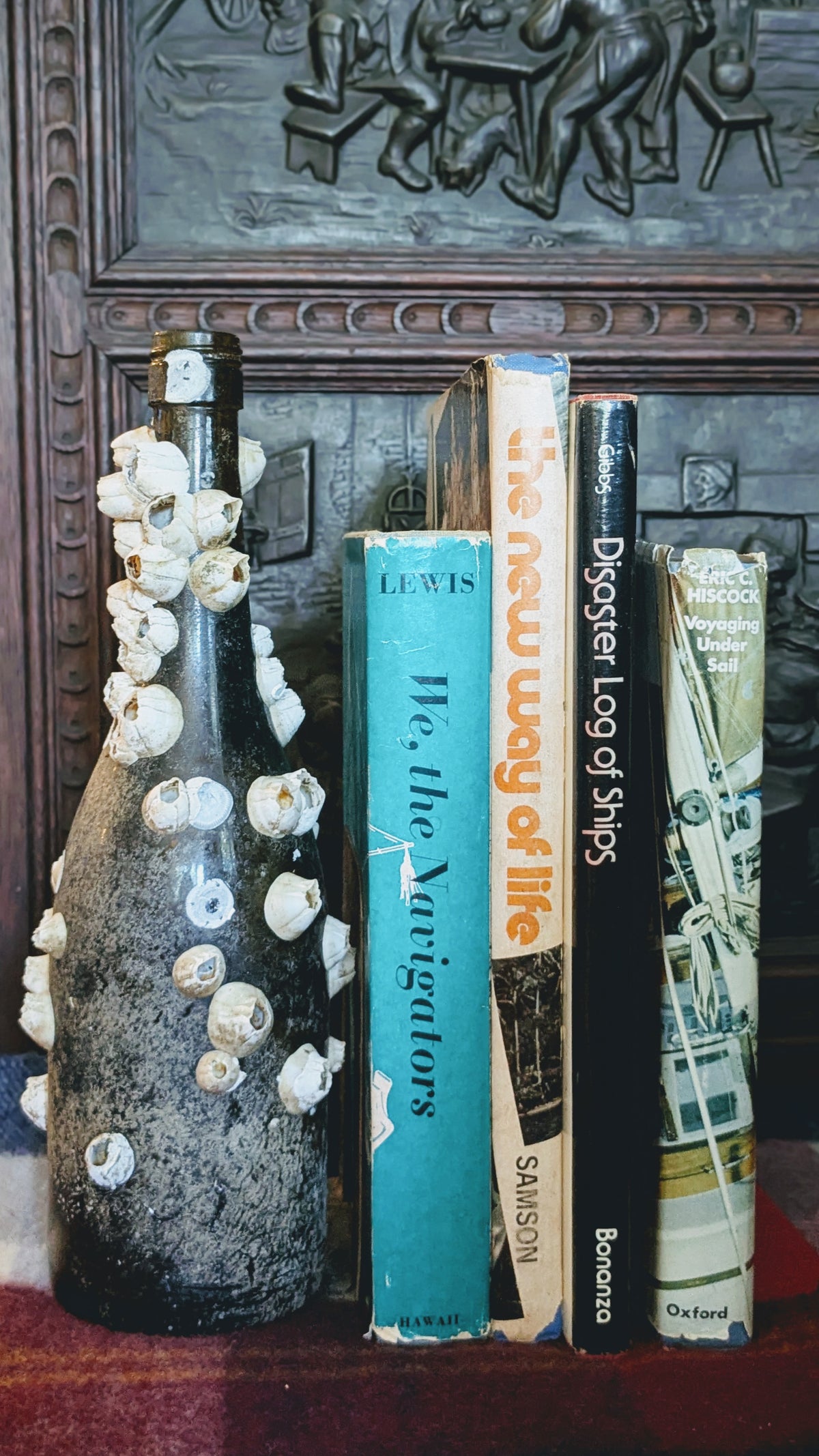 Authentic Barnacle Covered Bottle