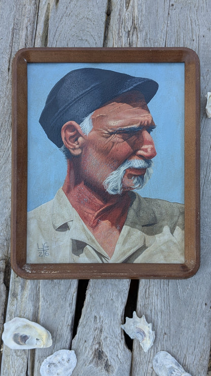 Original Acrylic Sailor Portrait