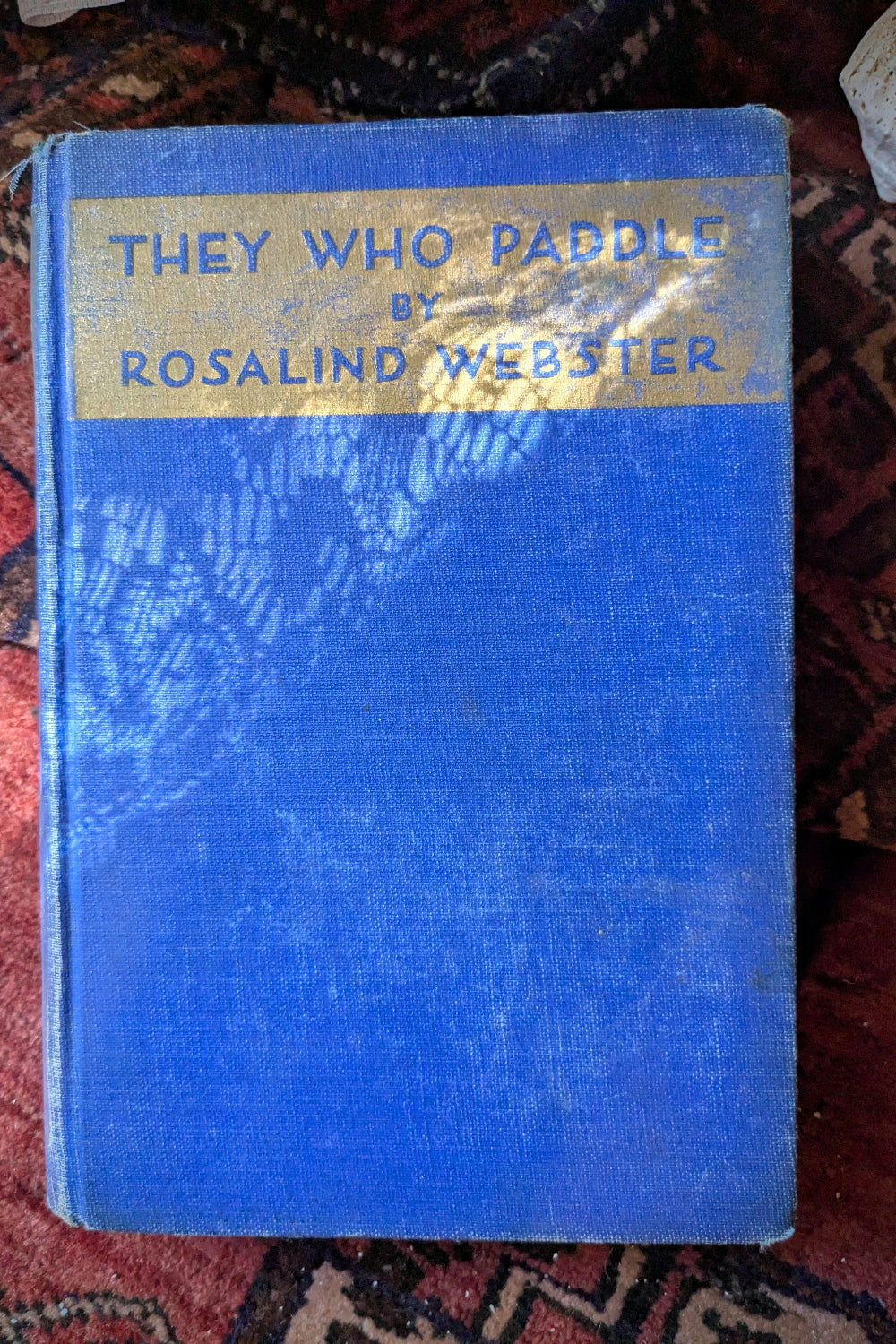 They Who Paddle by Rosalind Webster