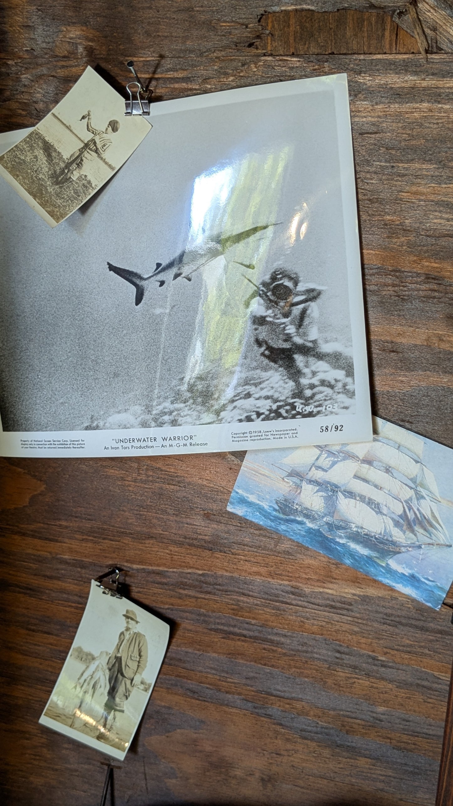 "Underwater Warrior" Press Photo