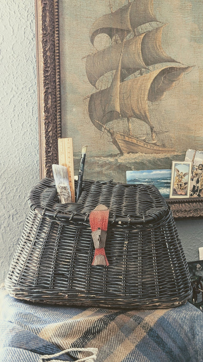 Antique Fishing Creel