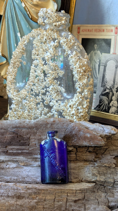 Tiny Blue Sea Tumbled Bottle